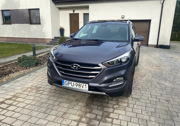 samochody osobowe Hyundai Tucson cena 65000 przebieg: 134900, rok produkcji 2016 z Wejherowo